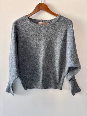BE COOL Heather Grey Crewneck Sweater